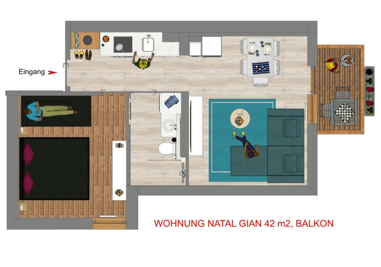 Apartamento Natal Gian Ischgl Exterior foto